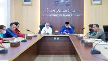 Pj Wako Pimpin Rapat Penataan Kawasan Pasar di Pangkalpinang