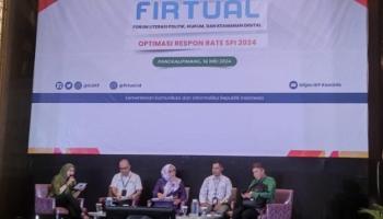 Pj Walikota Lusje Narasumber Kegiatan FIRTUAL, Raih Skor SPI Tingkat,