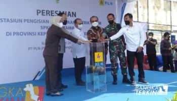 Penulis Dion, Bangka Belitung Terkini - PLN Bersama Gubernur Erzaldi,