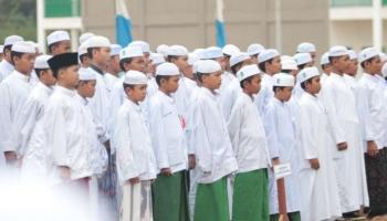 BANGKA TENGAH, BANGKATERKINI - Tanggal 22 Oktober diperingati sebagai Hari Santri Nasional (HSN) sebagaimana sesuai,