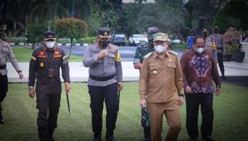 BANGKA TERKINI - Polres Bangka Tengah Gelar Apel Kesiapan Operasi,