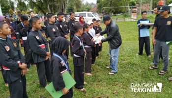 Berita Bangka -- Bangka Terkini -- Pemberian piagam tersebut, diberikan,