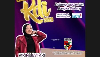 PANGKALPINANG - Ririn Dari Bangka Belitung, Lolos 24 Besar Kontes,
