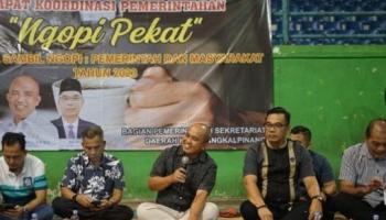 Sambangi Masyarakat Kecamatan Taman Sari, Molen : Yok Kite Ngobrol,