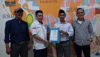 Samsul Hidayat Pewarta Media TajukBabel.Com Gawangi DPC PJS Bangka Barat
