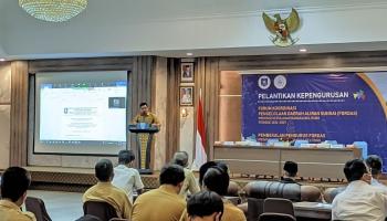 BANGKA TERKINI - Sekda Babel Lantik Pengurus Fordas Babel Periode,
