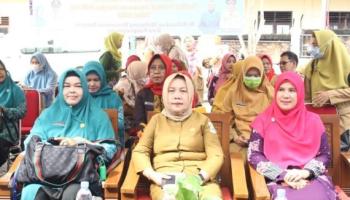 PANGKALPINANG - Sekda Pangkalpinang, Radmida Hadiri Lomba Posyandu Tingkat Provinsi,