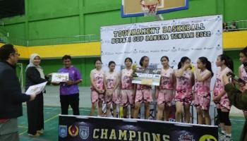 Sempat Tertunda, Closing Ceremony Turnamen Basket Bupati Cup 2022 berlangsung,