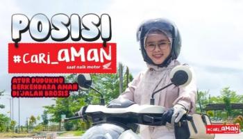 PANGKALPINANG, BANGKATERKINI - Seperti ini Posisi Duduk #Cari_Aman Saat Berkendara,