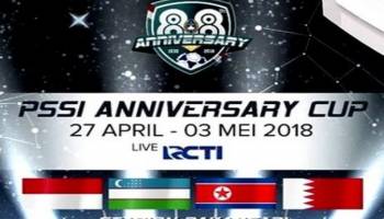 Anniversary Cup 2018 ini merupakan bagian dari persiapan Timnas Indonesia,
