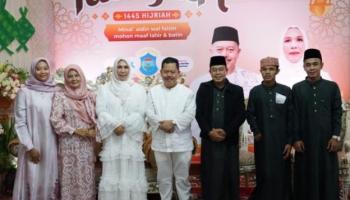 Shalat Idul Fitri 1445 H Perdana di Masjid Agung Kubah,
