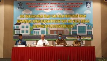 PANGKALPINANG, bangkaterkini.com - Dinas Penanaman Modal PTSP Bangka Belitung (Babel) mencatat, sebanyak sebanyak 138 perusahaan,