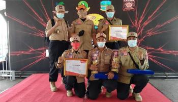 Taruna Siaga Bencana (TAGANA) Provinsi Bangka Belitung bersama Dinas Sosial,