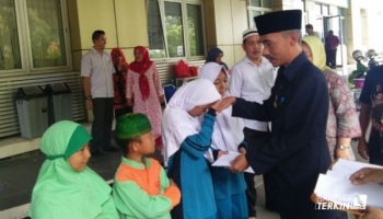 kegiatan doa bersama dan santunan anak yatim, tidak hanya akan,