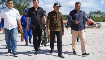 SUNGAILIAT, bangkaterkini.com - Ketua Dewan Perwakilan Rakyat Daerah Provinsi Kepulauan Bangka Belitung Herman Suhadi, S.Sos,,
