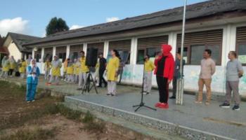 Tinjau SMP Negeri 5, Pj Wako Pangkalpinang Beri Motivasi ke,