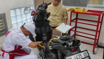 Ukur Skill dan Knowledge Mekanik dan Service Advisor, Honda Babel,