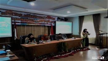 Bangkaterkini.com, Pada tanggal 27 Maret 2018, Dekranasda Provinsi Kepulauan Bangka Belitung diwakili Reza Saputra (Bidang,
