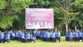 Upacara Peringatan Hari Otonomi Daerah ke XXVII Tahun 2023