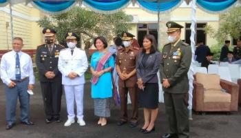 BANGKA TENGAH - Upacara Peringati Hari Pahlawan, Ini Pesan Bupati,
