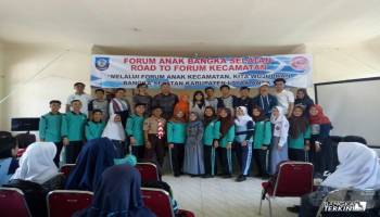 Dengan berjalannya program kerja forum anak yang didukung oleh lembaga,