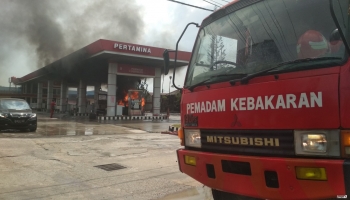 Untuk korban diketahui 2 orang dan 1 dari anggota pemadam,