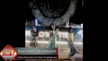 BANGKA TERKINI - PANGKALPINANG - Viral Video Tiktok di Tugu,