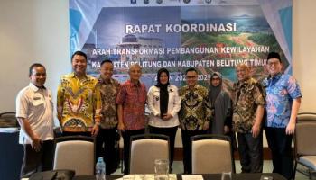 BANGKA BELITUNG, BANGKATERKINI - Wakil Gubernur Bangka Belitung,  Hellyana melanjutkan kinerjanya dengan Badan Perencanaan Pembangunan,
