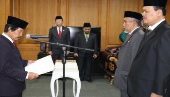 Yuniar sebagai Asisten Bidang Perekonomian dan Pembangunan di Sekretariat Daerah,