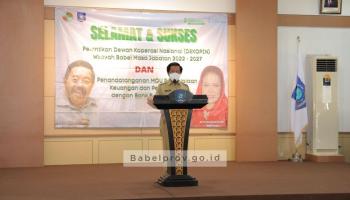 PANGKALPINANG, bangkaterkini.com - Kepengurusan Dewan Koperasi Nasional (Dekopin) Provinsi Kepulauan Bangka Belitung (Babel) masa jabatan,