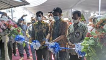 Dion - Wakil Menteri Perdagangan RI Jerry Sambuaga Resmikan Pasar,