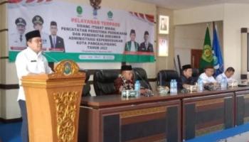 Wali Kota Hadiri Kegiatan Pelayanan Terpadu Sidang Isbat dan Penerbitan,