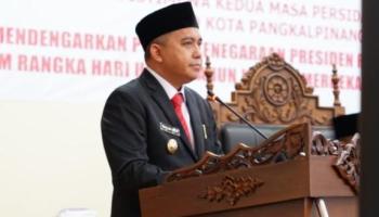 Wali Kota Pangkalpinang Hadiri Rapat Paripurna Dengarkan Pidato Kenegaraan Presiden,