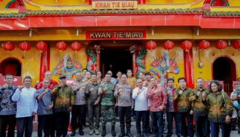 Wali Kota Pangkalpinang Hadiri Revitalisasi Situs Masjid Jamik Dan Klenteng,