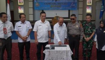 Wali Kota Pangkalpinang Launching Aplikasi SRIKANDI