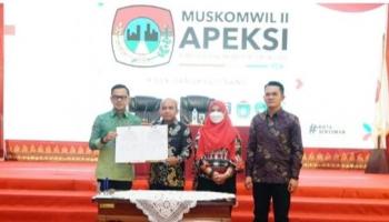 Wali Kota Pangkalpinang Terpilih Sebagai Ketua Komwil II APEKSI Se-Sumbagsel,
