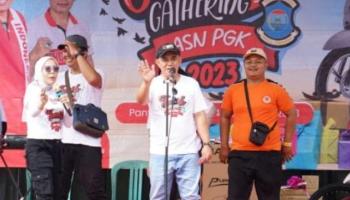 Walikota Molen Hadiri Kegiatan Family Gathering Pemkot Pangkalpinang