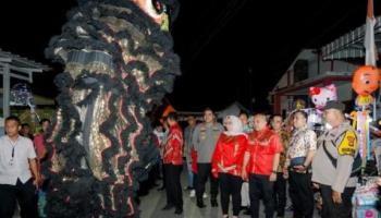 Walikota Pangkalpinang Meriahkan Imlek 2023 di Kampung Bintang