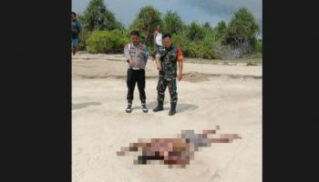 BANGKA TENGAH - Warga Lubuk Besar Geger Penemuan Mayat di,