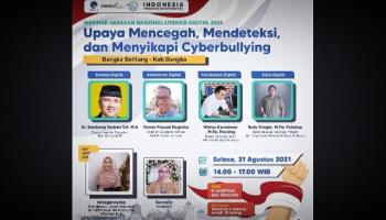 BANGKA BELITUNG TERKINI - Webinar Literasi Digital Kab. Bangka Bertemakan,