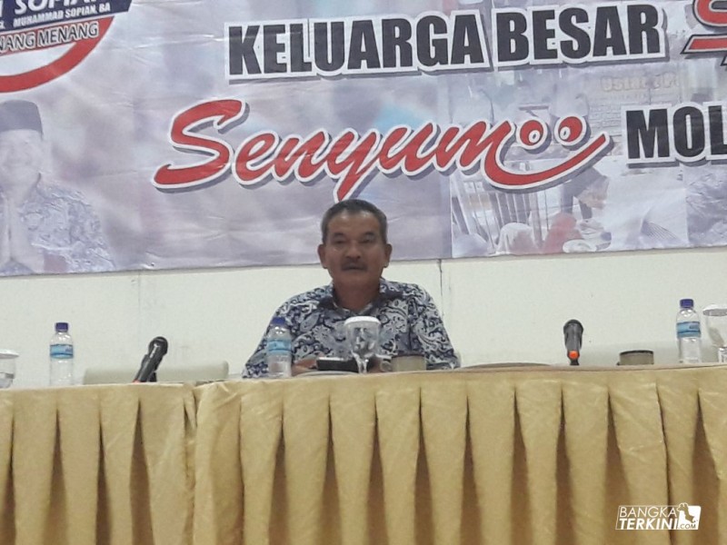 Suasana Saat pengukuhan Team Senyum Molen Sopian