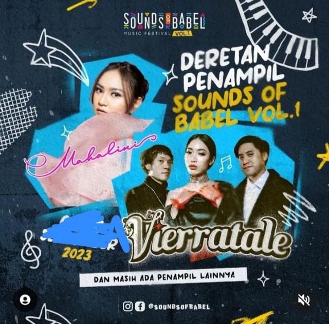 Sound of Babel Resmi Gelar Konser Festival Musik Perdana di Bangka Belitung. Yuk Kepoin Tanggalnya Sekarang!