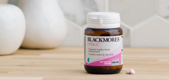 Suplemen blackmores i folic