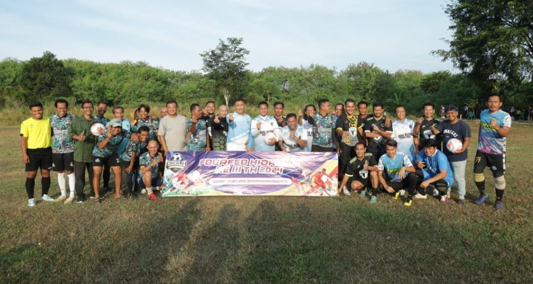 Tim Veteran Kembali Merumput, Pj Wako Budi Utama Berposisi Striker
