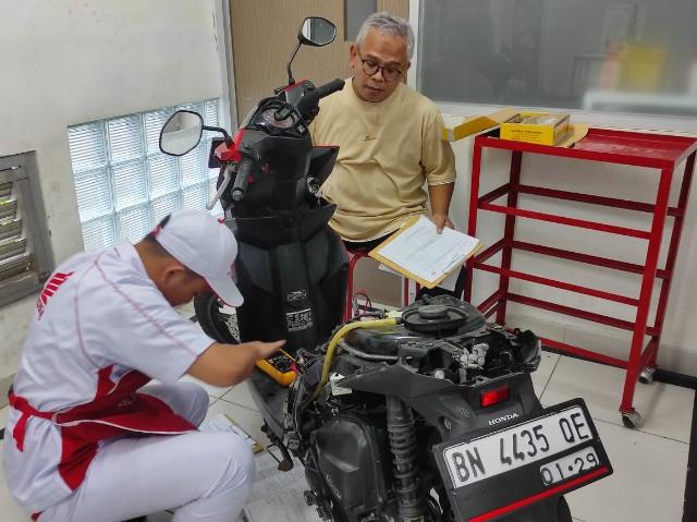 Ukur Skill dan Knowledge Mekanik dan Service Advisor, Honda Babel Seleksi Perwakilan Regional Terbaik Bangka Belitung