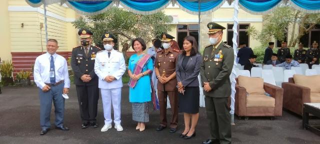 Upacara Peringati Hari Pahlawan, Ini Pesan Bupati Bangka Tengah