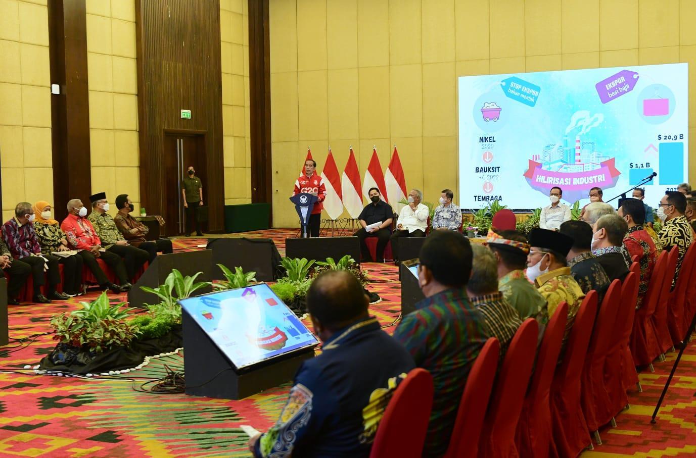 Wagub Abdul Fatah Dengarkan Sejumlah Arahan Presiden