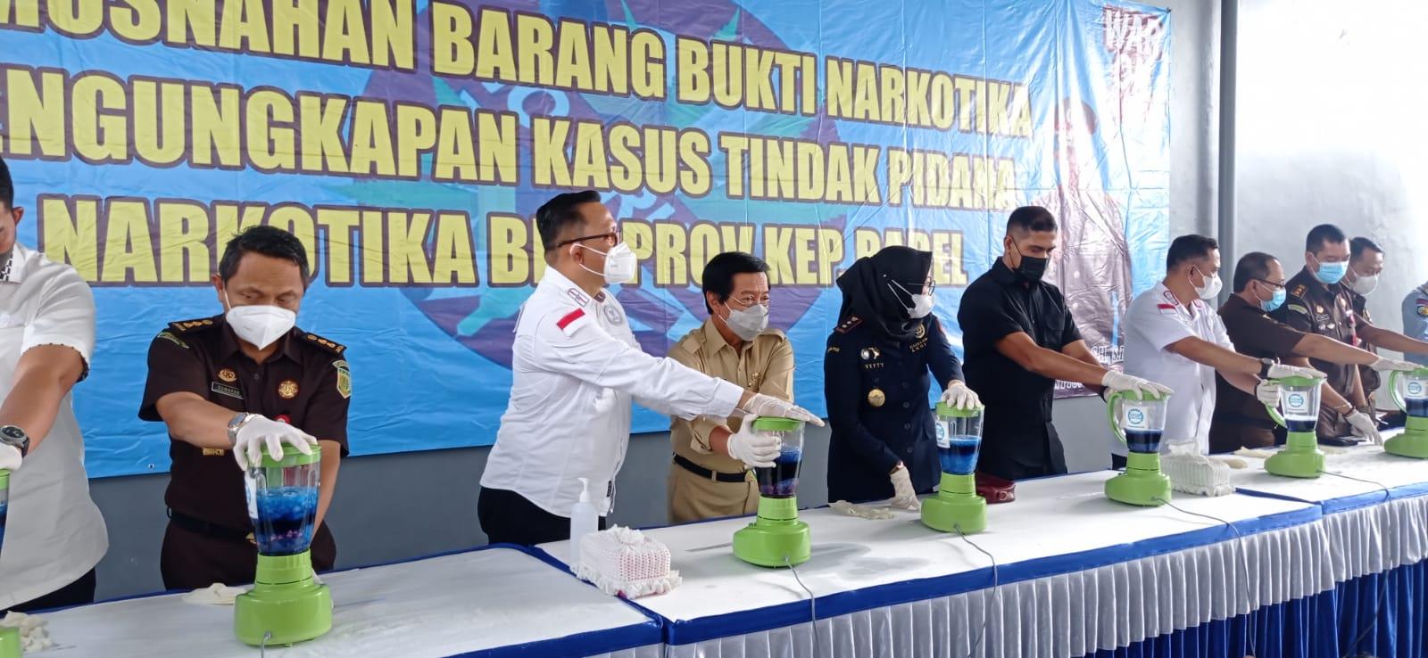 Wagub Apresiasi Kinerja BNN Ungkap Perkara Narkoba Senilai Rp8,5 Miliar