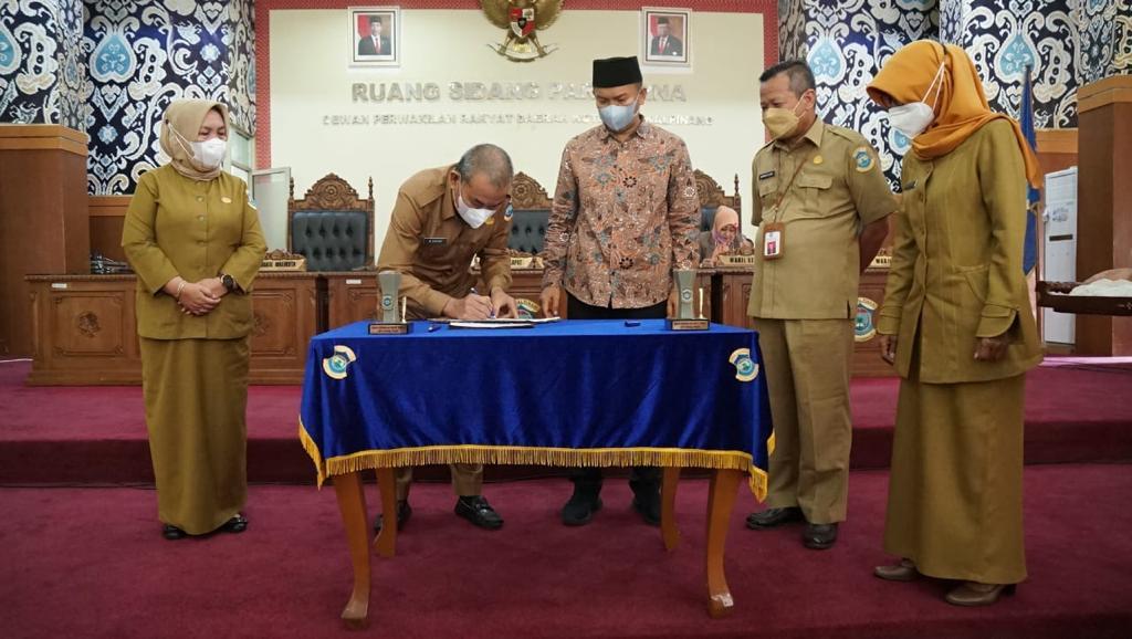 Wakil Wali Kota Pangkalpinang Hadiri Rapat Paripurna Ke-17 Masa Persidangan II DPRD Kota Pangkalpinang
