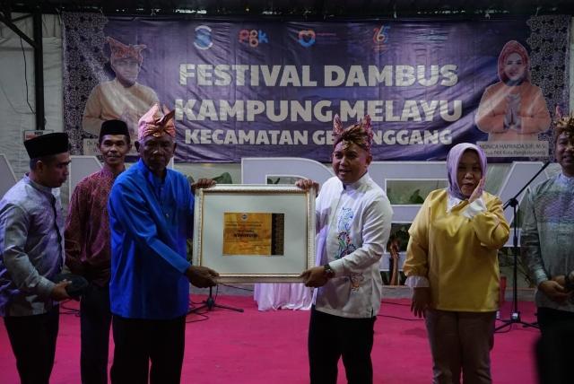 Wali Kota Molen Buka Festival Dambus Kampung Melayu, Sambut 265 Tahun Kota Pangkalpinang